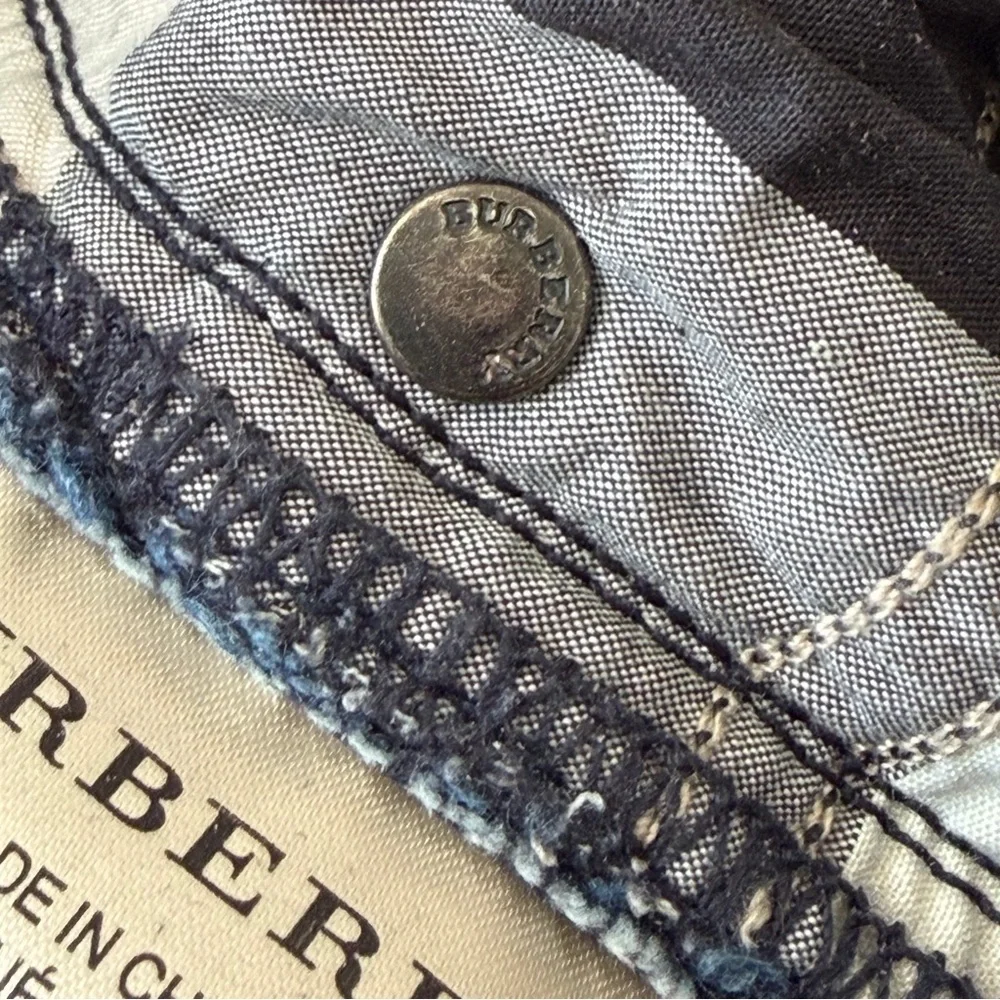 Burberry Brit Ladbroke Womens Navy Blue Straight Jeans Size 28 - Picture 6 of 11